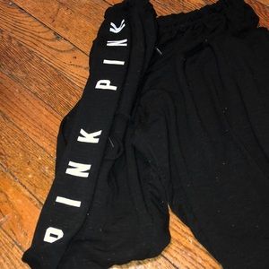 Black sweatpants